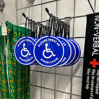 Please Treat As Wheelchair Tag