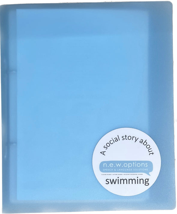 Social Story - Swimming (Designed by SALT's - New Options Ltd)