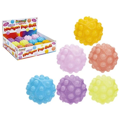 Hexagan Fidget Pop Balls