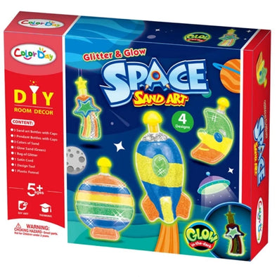 Space 4 Bottle Sand Art Craft sets