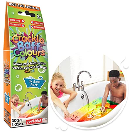 Crackle Baff Colours!™ - Sensory Bath-time Fun!