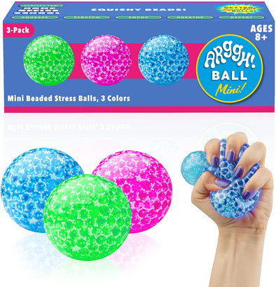 Beaded Snow Arggh! Balls (Set of 3)