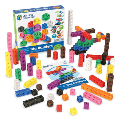 Mathlink® Cubes (Big Builders - Set of 200)