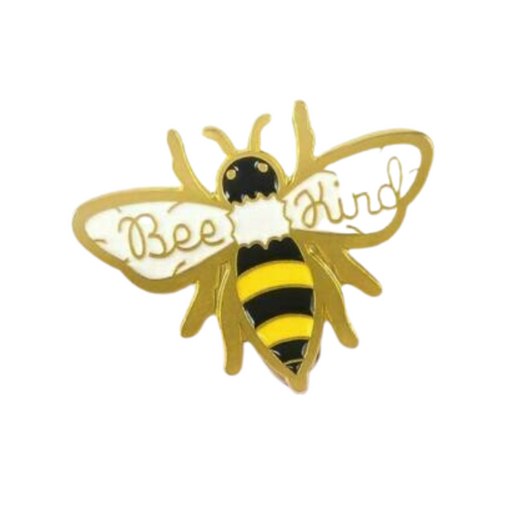 Bee Kind Enamel Pin Badge