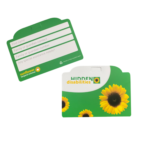 ID Card for Sunflower Lanyar