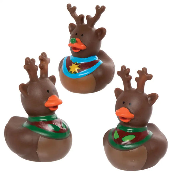 Funky Reindeer Rubber Ducks