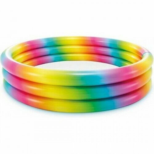 Intex Rainbow Ombre 3 Ring Pool (66"x 15”)