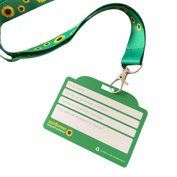 Sunflower Lanyard and ID card